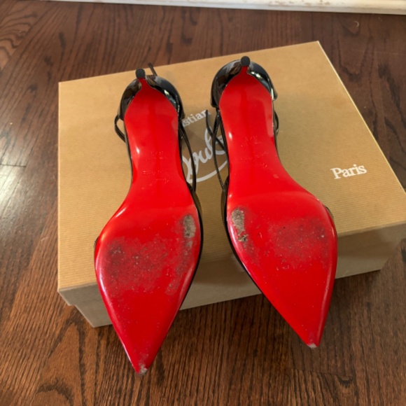 Authentic Christian Louboutin fliketta heels - Picture 3 of 5